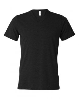 BELLA + CANVAS-Unisex Triblend V-Neck Short Sleeve Tee-3415